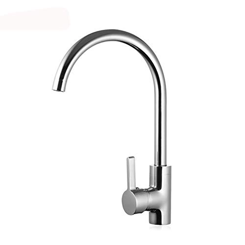 Robinet de cuisine rotatif mitigeur d'évier classique eau chaude et froide
