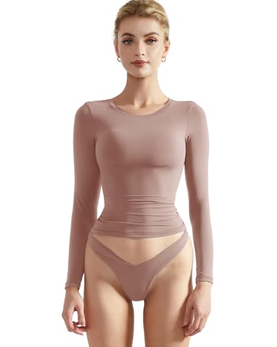 Mauve Cut-Out Crop Top