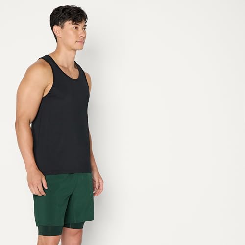 Image of Amazon Essentials Men's Quick Dry Tech Stretch Active Sleeveless Gym Tank Top Workout Shirt