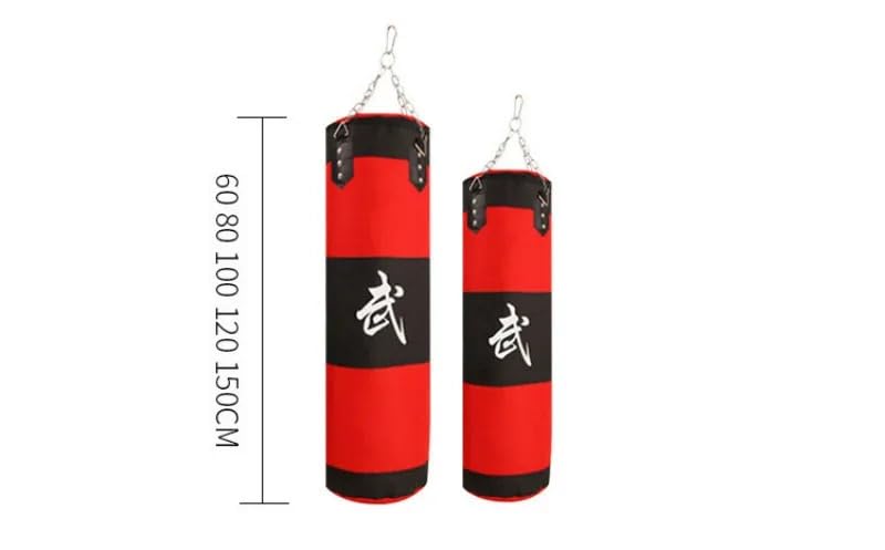 Sacco Boxe Sacco da boxe in tessuto Oxford, sacco da boxe, allenamento, fitness, casa, sacco da sabbia, appeso, sacco da calcio, palestra, esercizio, sacco da boxe vuoto Sacco Da Box(120cm)