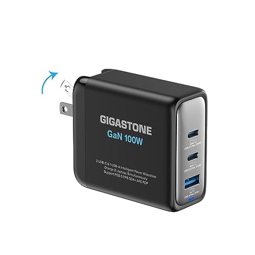 Amazon | 【無償交換保証】GIGASTONE GaN 100W 急速充電器 Flagship
