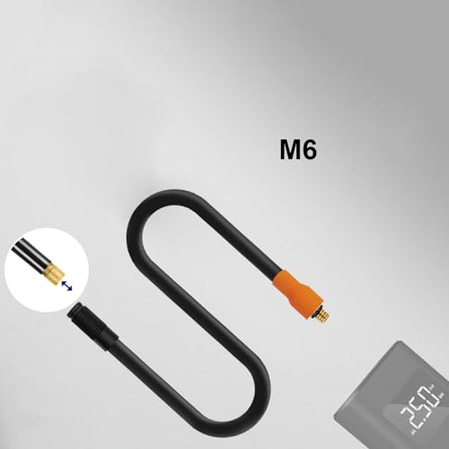 6X Air Pump Hose Inflator Pump Hose Spare Parts Boat Pump Equipment Pump Adaptor Hose Repair M6 Threaded Inflation Pump Tube2