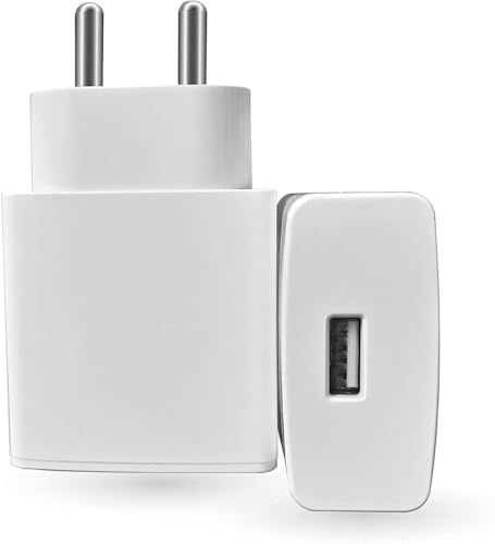 Image of Orignal 18 Watts Single Port Wall Charger for Cellular Phones with Micro USB - White