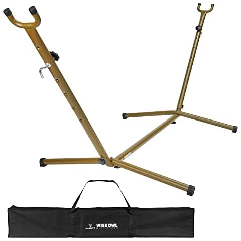Wise Owl Outfitters Portable Hammock Stand, 106x42, 440lb Capacity - Sports & Outdoors Cover