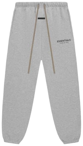 Essentials Hoodie Season 24 Oversized Unisex Adult (US Alpha Medium Regular Regular Light Heather Grey Fw24 Sweatpants)