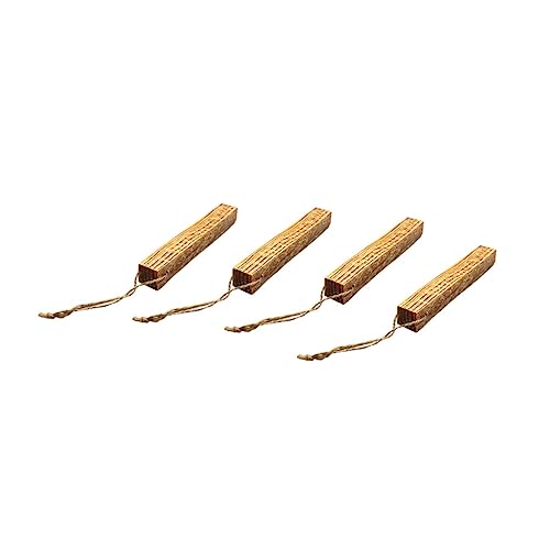 WHAMVOX 4 Pack Solid Starter Sticks Camping Essentials Quick Ignition for Campfire Hiking Emergency Kit