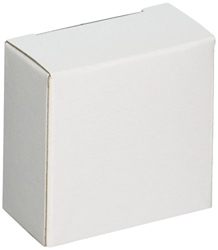 Image of 2 1 /8 inch x 1 1 /16 inch x 2 1 /8 inch White Reverse Tuck Folding Cartons, 50-Pack (xRTC13W-50)