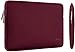 MOSISO Laptop Case Compatible with MacBook Pro 16 Inch 2024-2019 M3 A2991 M2 A2780 M1 A2485 A2141/Pro Retina 15 A1398, 15-15.6 Inch Laptop, Neoprene Sleeve with Small Case, Wine Red