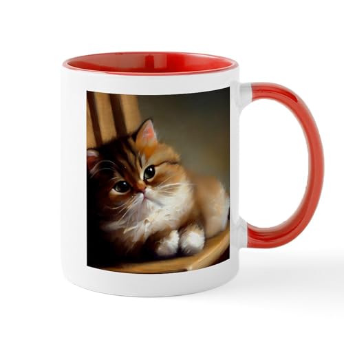 CafePress Munchkin Cat Mugs 11 oz (325 ml) Ceramic Coffee Mug
