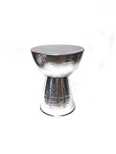 Marrakesch Orient & Mediterran Interior ® Indischer Aluminium Tisch Beistelltisch Carmita - 49cm Hoch - – Bild 4