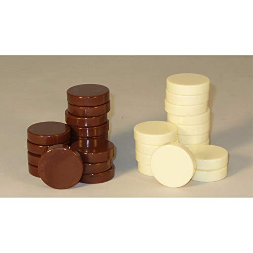 Checkers in Urea Brown and Ivory 1