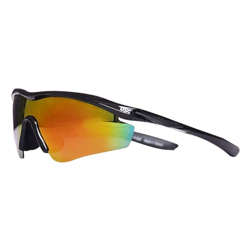 DSC Unisex-Adult Passion Polarized Cricket Oval Sunglasses Black,Standard