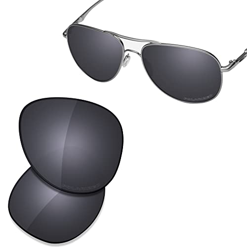 Image of SAUCER Premium Replacement Lenses & Nosepads for Oakley Elmont M OO4119 | UV400 Protection, Anti-Scratch, Precise Fit