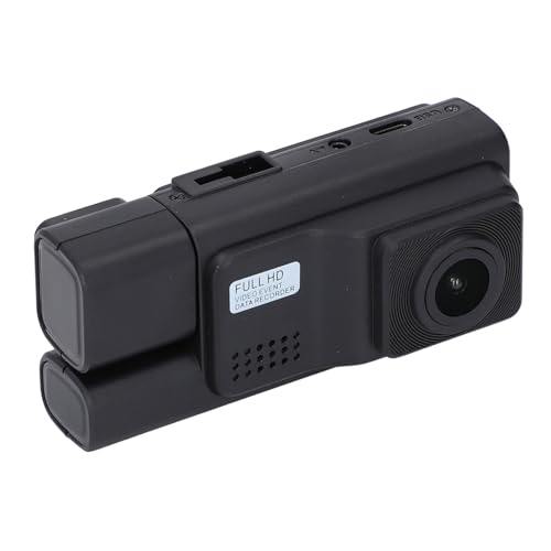 Dash cam de alta definición triple cámara con WiFi para vigilancia de coche las 24 horas