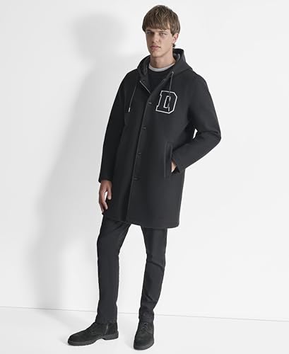 DKNY Men's Water Resistant Hooded Fashion Cold Weather Jacket2