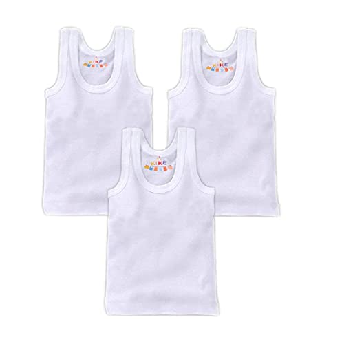 Image of KIKE Baby boy Sando,Sando Kids Boys,Baby Banyan boy,Baby Sandow,Kids ganji,Kids Under Vest,Under Shirt Boys,Banyan Kids,New Born Baby Inner,baniyan Baby boy pack of 6
