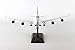 Daron Skymarks Ups 747-400F Airplane Model Building Kit with Gear 1/200-Scale, White,black