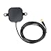 Bingfu Active GPS + BD Dual System Car Navigation SMA Antenna 28dB Gain Satellite Positioning Antenna with RG174 10 ft Cable for Vehicles