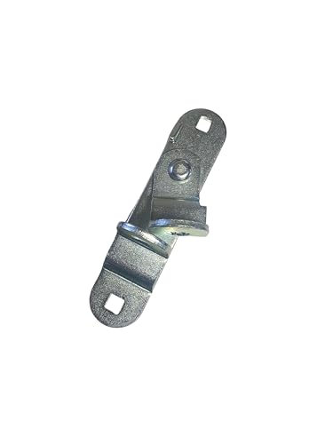 Image of Enclosed Trailer Door Latch for Cargo, Horse, Motorcycle, Vehicle, and Storage Trailers, Heavy-Duty Steel Replacement Hasp, Lockable Cam Lever Handle Keeper