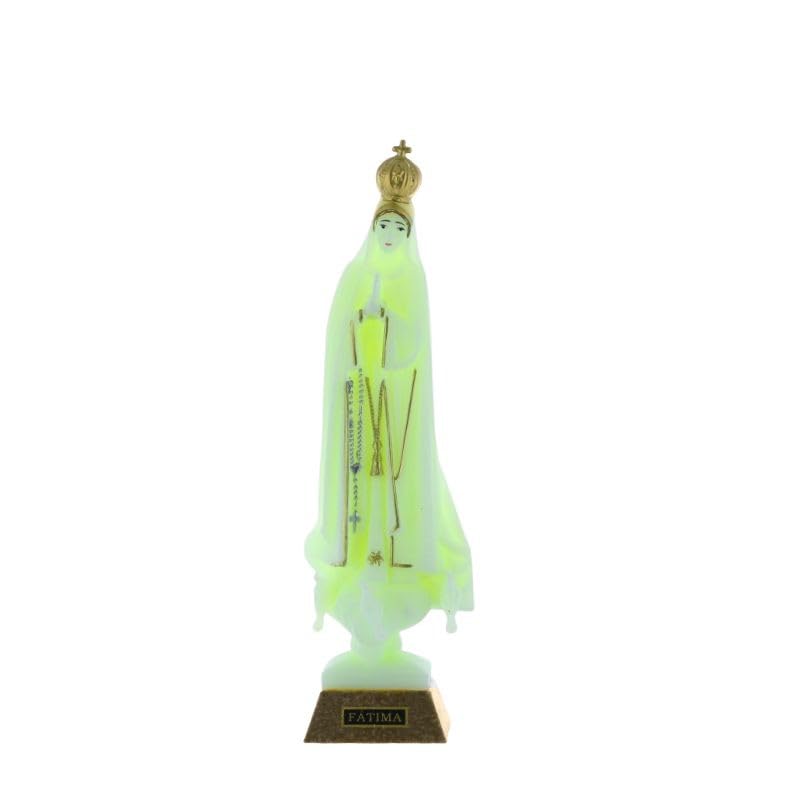 Palais du Rosaire Luminous Statue of Our Lady of Fatima 16 cm - Statue - Christian Worship Resin