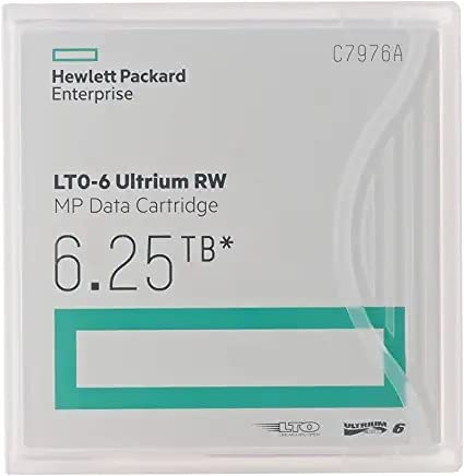 Hpe 10 Pack - Hp C7976A LTO 6 Ultrium (2.5/6.25 TB) MP RW Data Cartridge
