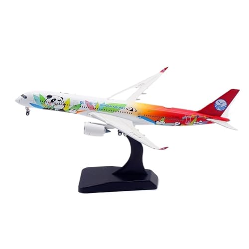 Modelo de avión de 16cm escala 1/400 Sichuan Airlines A350 ideal para decorar escritorios