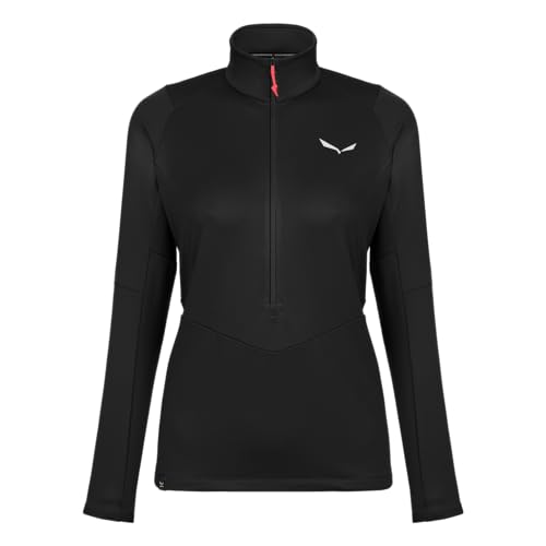 SALEWA Felpa Puez de 34 in Pile con Mezza Zip