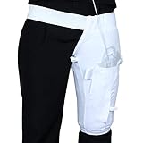 Catheter Leg Bag Holder, Urine Leg Bag Holder Cover with Waist Belt, Foley Leg Bag Sleeve for Incontinence Urine Bag, Washable and Durable.X-Large