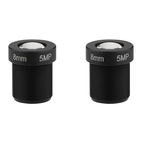ISTOVO 2X Lente de Computadora de Placa ÚNica 8 mm 5MP Red HD Lente de Vigilancia de Seguridad PortáTil PráCtica y MultifuncióN de Red MultifuncióN
