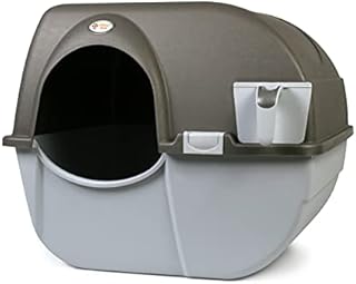 Omega Paw Roll'n Clean Self Cleaning Litter Box Regular