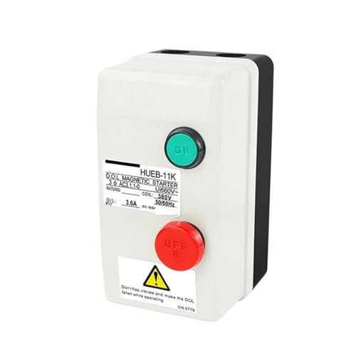 Interrupteur magnétique triphasé 380V boîtier étanche compresseur