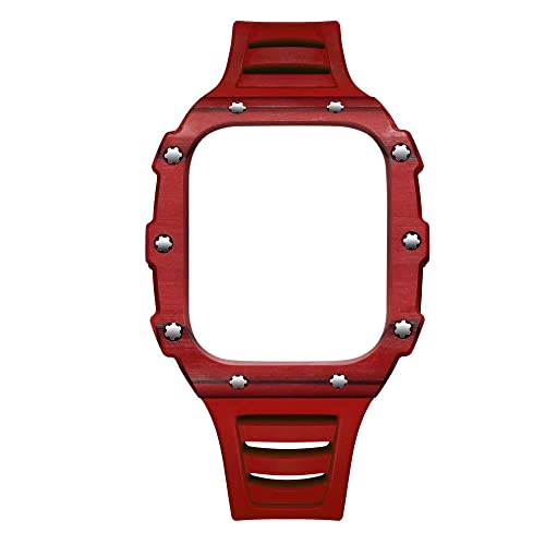 Bracelet en fiber de carbone iWatch 8 7 kit modification robuste - 3