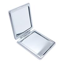 Amazon.co.jp: コンパクトミラー 両面鏡【丸 2倍拡大鏡】化粧鏡 角度