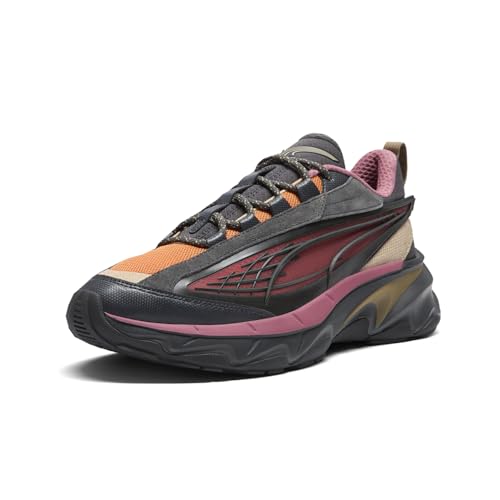 PUMA Mens Carbon Soulware Lace Up Sneakers Shoes Casual - Grey - Size 9 M2