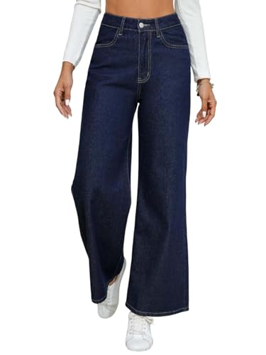 KOTTY Womens Solid High Waist Cargo Jeans Jade Black (Black,XXL)_KOTTYLADIESJEANS2421XXL