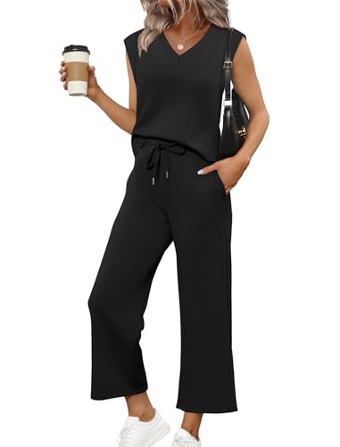 Sampeel Two Piece Sets for Women 2026 Summer Spring...