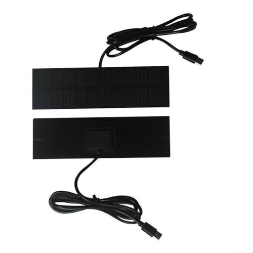 Chargeur solaire portable et étanche avec panneau monocristallin, fournissant une puissance de sortie USB constante pour appareils photo, écouteurs et petites lumières