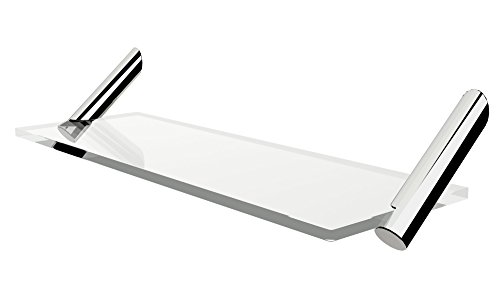 Saniplast Tek Mensola, Metallo, Argento, 38x12x9