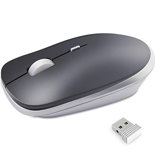 Computer Wireless Mouse, ASOI Wireless Ergonomic Mouse 2.4G Portable Mobile Mouse Optical Mice