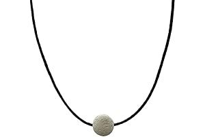 Men's White Lava Rock Necklace: A Symbol of Courage, Strength, and Tranquility