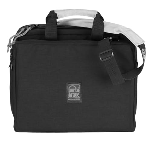 Porta Brace PR-C2 Estuche para Proyector, Negro | Estuche acolchonado con correa de hombro de gamuza y correas para protección y organización miniatura 4