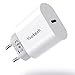 yootech Caricatore USB C,PD 20W Caricabatterie da Muro,Alimentatore USB Ricarica Rapida per iPhone13/13Pro/13Mini/13ProMax/12/12 Pro Max/11/Xr/Xs,Galaxy S20/S10,Huawei,Xiaomi,iPad Pro/Air,AirPods Pro