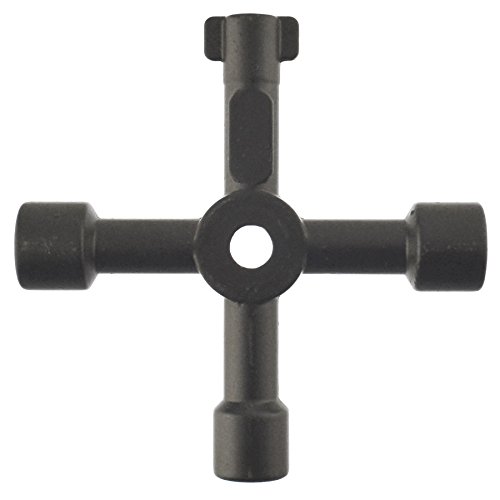 4 clé de service utilitaire Moyen Gaz Eau compteur électrique Radiateurs Purge purge Cover