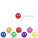 Vanland Ball Pit Balls for Baby and Toddler Phthalate Free BPA Free Crush Proof Plastic - Multicolored Pit Balls in Reusable Play Toys for Kids with Storage Bag