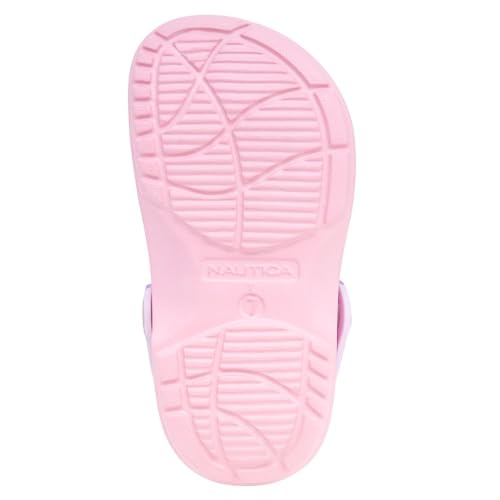 Image of Nautica Kids Clog Sandals - Slip-On Lightweight Water Shoes with Adjustable Heel Strap - Comfortable EVA Slip-Resistant Clogs for Boys & Girls - Toddler & Youth Sizes