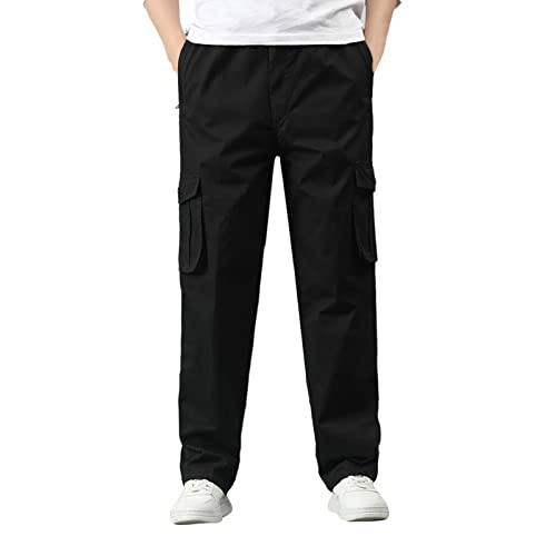 Pantalon cargo homme grande taille élastique contre l'inconfort