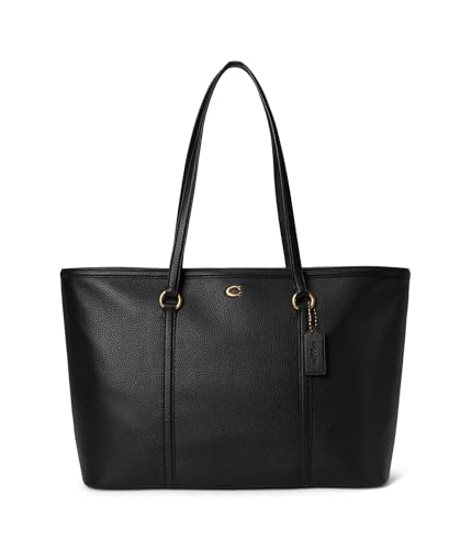 Coach Legacy Zip Tote, B4/Black