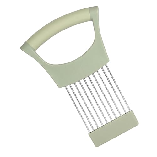 Moreeulsi 2 Pezzi 14.3x9.5cm Porta Fetta Di Cipolla Affettaverdure, Taglia Cipolla Per Affettare, Porta Affettaverdure Per Cucina, Strumento Multifunzione Per Affettare Alimenti, Forchetta Per Cipolle