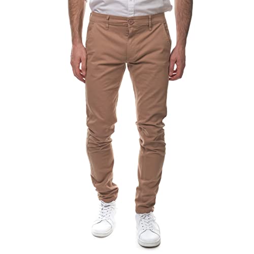 HOPENLIFE Pantaloni Eleganti Nara Tobacco 36 da Uomo, 26, Tabacco., 90