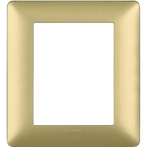 PLACCA 3+3P Gold Bticino MATIX - PLACCA 3+3P Gold AM4826MGL